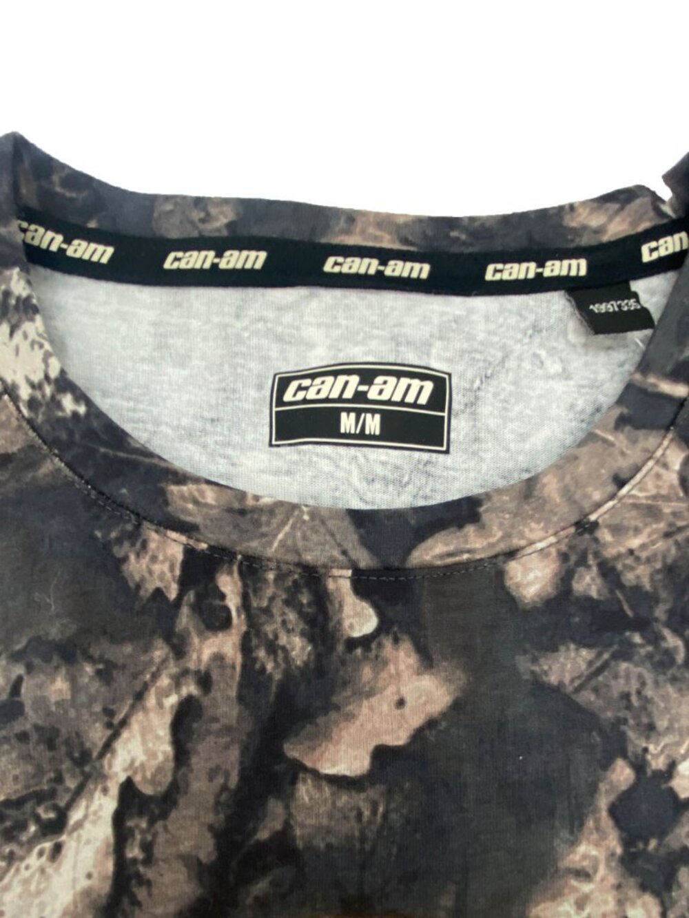 Can-Am Men's T-Shirt  | Short Sleeve | Camouflage | Graphic Print | Size Medium - Picture 4 of 5